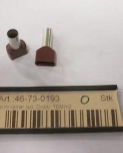 Terminal Pipe Iso.Double 10mm²